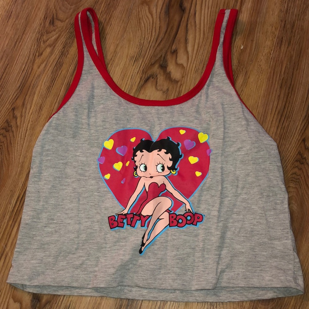 Betty Boop Ringer Tank
